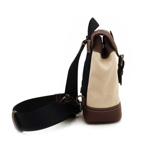 Coach CH074 Hudson Small Canvas Sling Backpack NWT PRICE FIRM - Picture 6 of 7